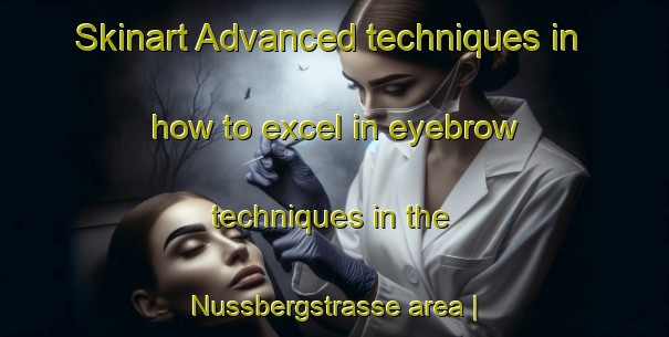 Skinart Advanced techniques in how to excel in eyebrow techniques in the Nussbergstrasse area | EyebrowTraining | EyebrowClasses | SkinartTraining-Switzerland